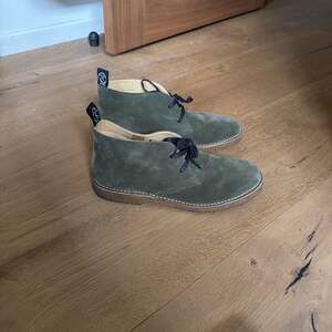 Todd Snyder-Green Chuk’s Boots 10